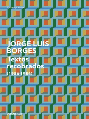 cover image of Textos recobrados (1956-1986)